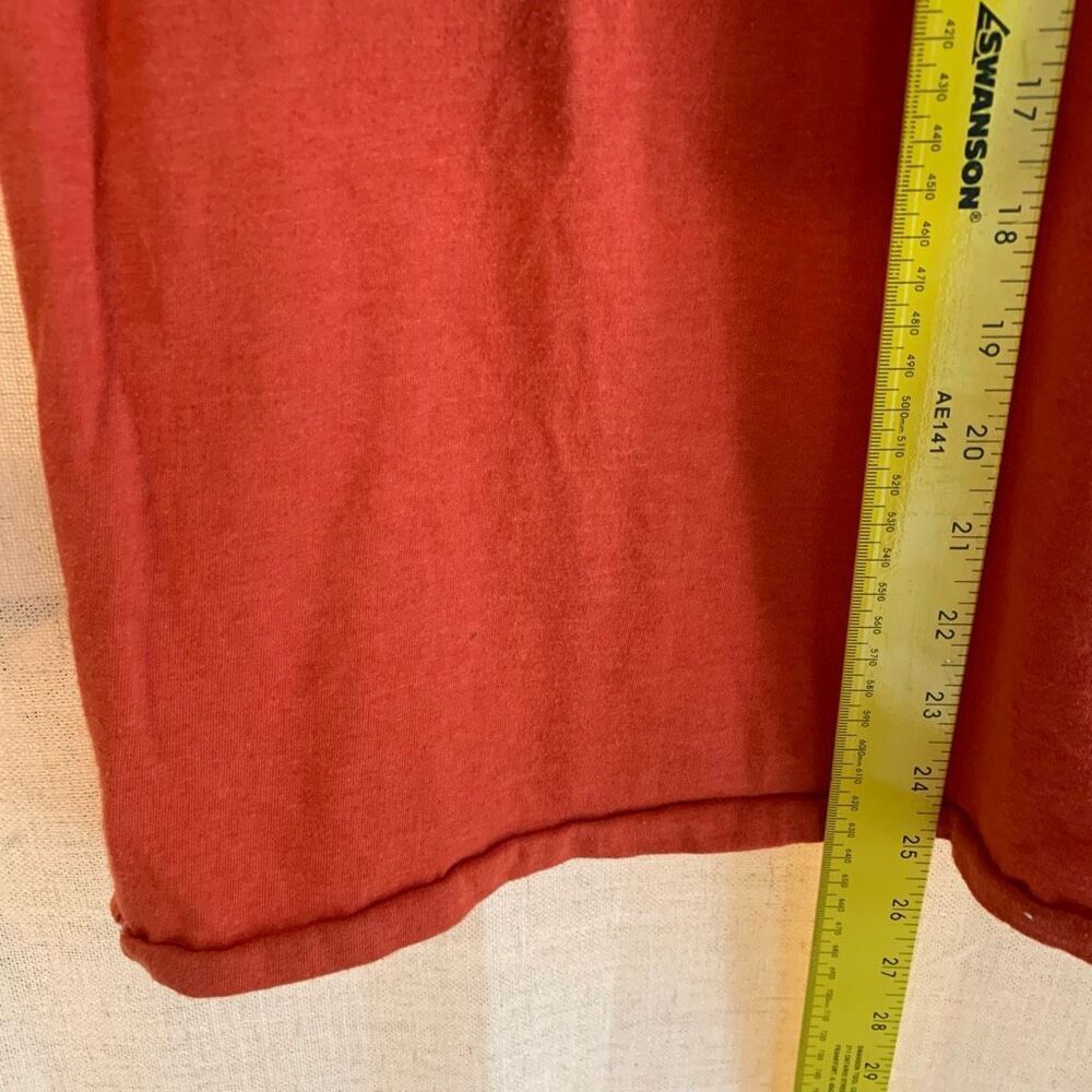 Lucky Brand Youth Boys Size XL Orange Button Down Short Sleeve T-Shirt - Picture 8 of 10